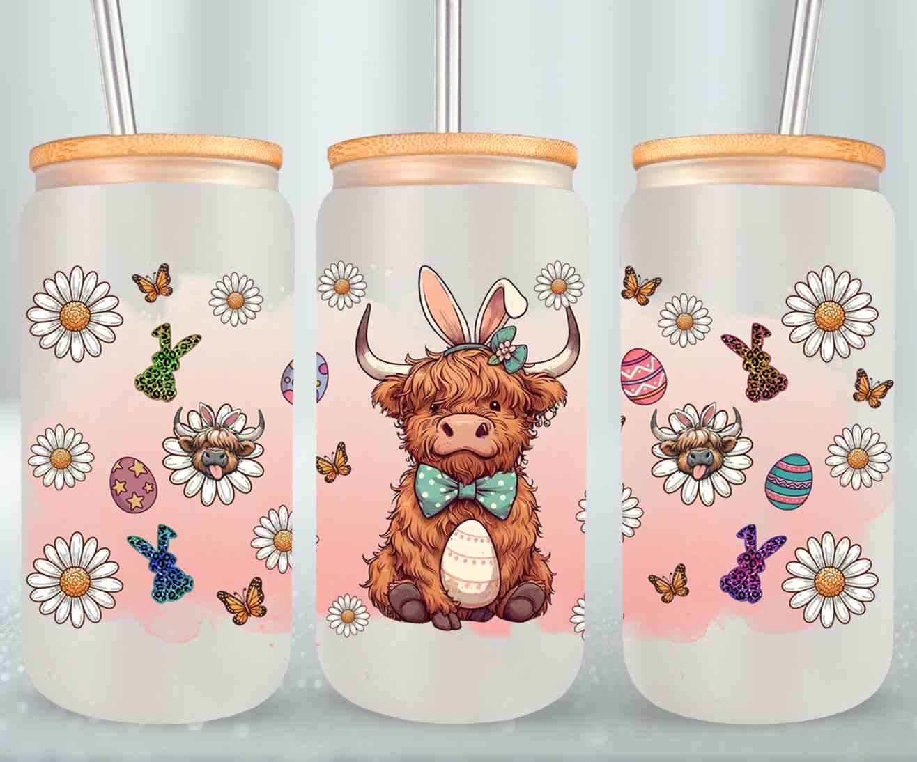 Highland Cow Easter-10391